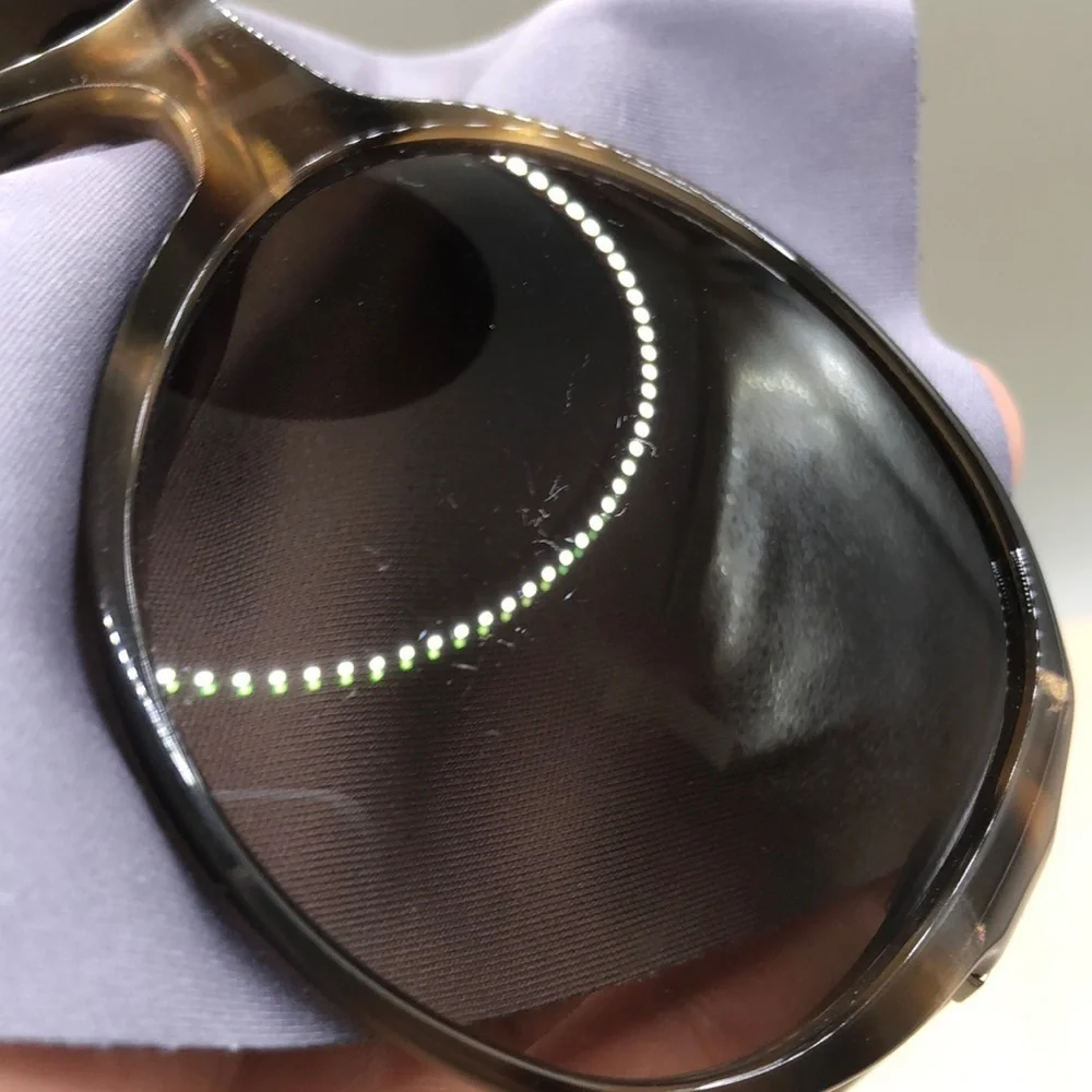 Chanel 5196 1101/38 sunglasses oversized tortoise frame 58-16-130 SCRATCHES
